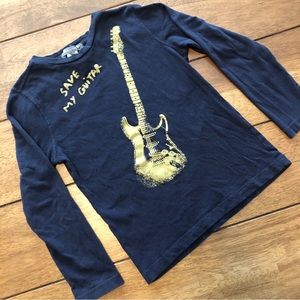 Bonpoint EUC 4T long sleeve graphic t-shirt - Guitar